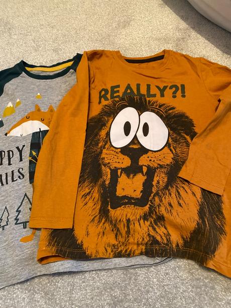 Detské trička dlhy rukáv, 116