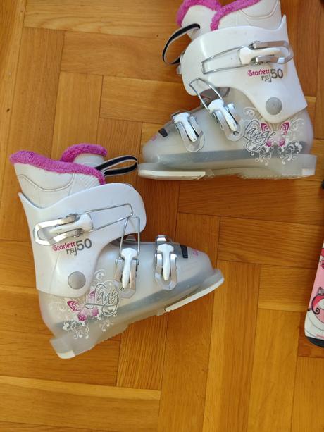 Lyziarsky dievčenský set, dynastar,80-89 cm