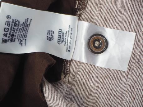 Kvalitné ľanové nohavice per una, marks & spencer,46