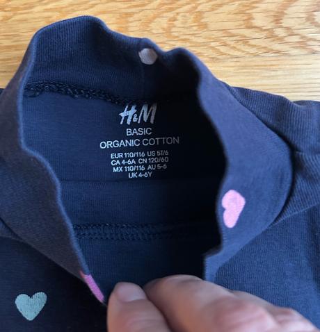 2x polorolák h&m 4-6 r., h&m,110