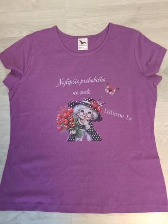 Tričko s potlačou, xl