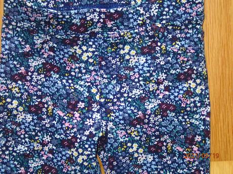 Bordový kompletik, h&m,122