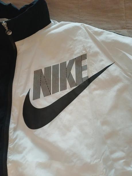 Dámska bunda nike jacket black/whit, nike,l