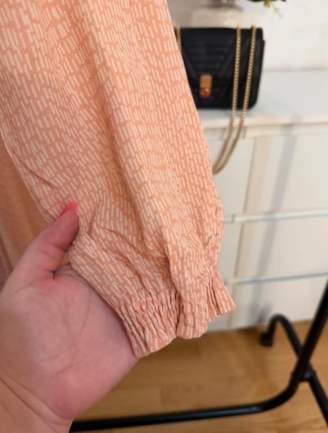 Romantické šaty 4tailors - broskyňovo ružové, 36 / s