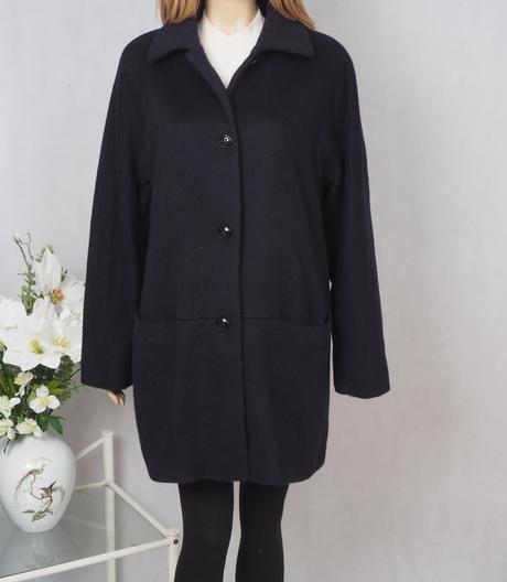 Luxusný vlnený kabát basler, 46