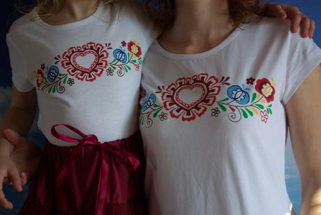 Tričko s ľudovým motívom, l - xxl