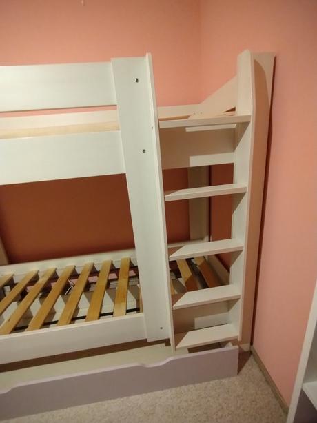 Poschodová posteľ, šírka (cm): 90,dĺžka (cm): 210