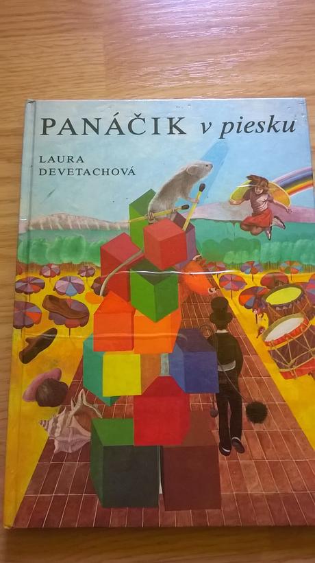 Kniha - panáčik v piesku, 