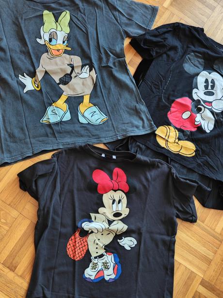 3x zara bavlnené štýlové moderné tričká, zara,m