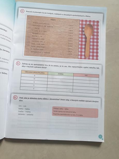 Biologia, slov . jazyk , literatura pre 5 ročnik,