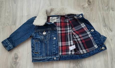 Riflová bunda river island na 3-6 mesiacov, river island,68