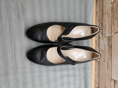 Rieker 40 - dámske kožené čierne lodičky, rieker,40