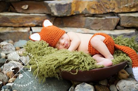 Háčkovaný kostým na novorodenecké fotenie, 62