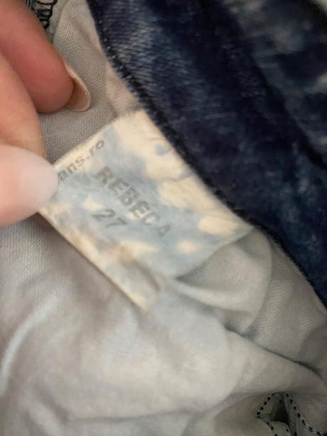 Džínsy rebeca veľ.27, m