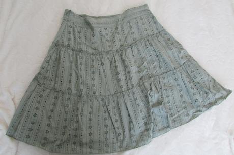 Zelená dámska podšitá sukňa amisu 34, amisu,34