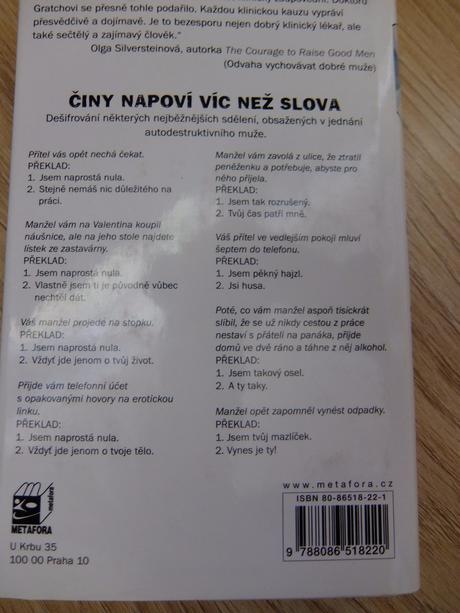 Kdyby muži chtěli promluvit, řekli by asi toto,