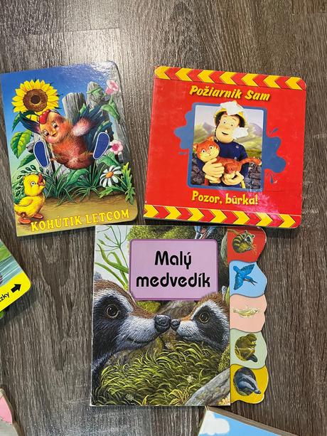 Detske knižky pre najmenších a leporelá,