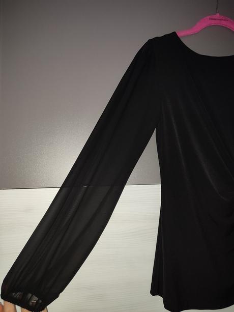 Čierna blúzka, bonprix,36