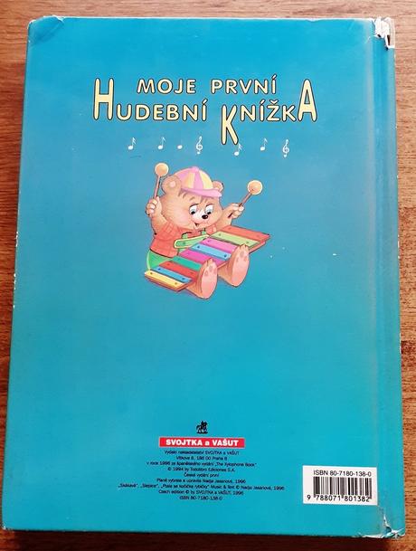 Moje první hudební knížka, nadja jasanová, svojtka,