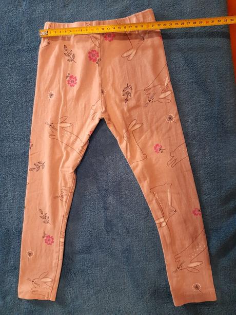 Tenké legínky so zajačikmi, pepco,116