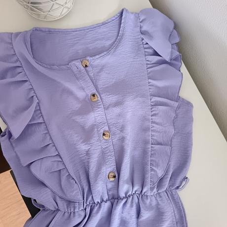 Letný overal lilac s volánikmi, 152