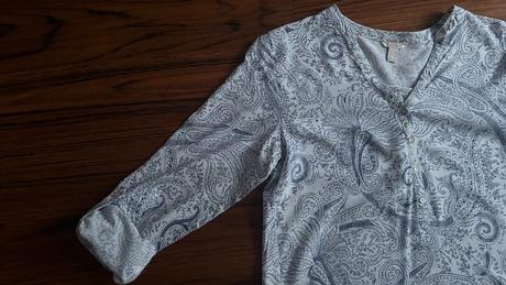 Modrobiela blúzka esprit, esprit,s