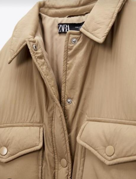 Vatovana prešívaná bunda zara m, zara,38 / 40 / l / m