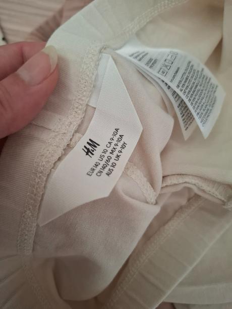 3x krátke legíny (3/4), vel. 140, h&m,140