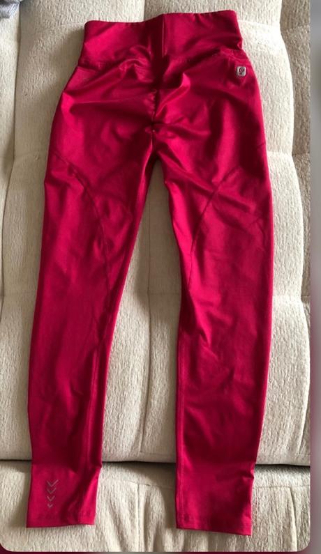 Ružové push-up legíny freddy s/36, 36