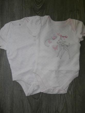 Balík 2ks body s krátkym rukávom, 50–62