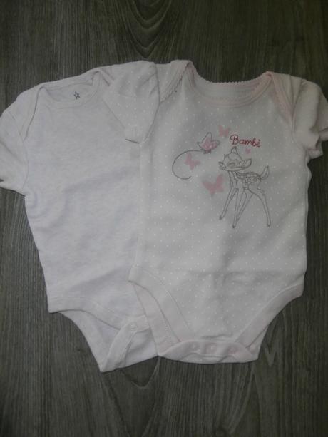 Balík 2ks body s krátkym rukávom, 50–62