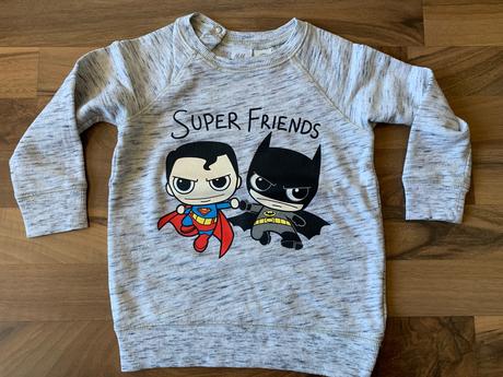 Mikinka superman a batman, h&m,92