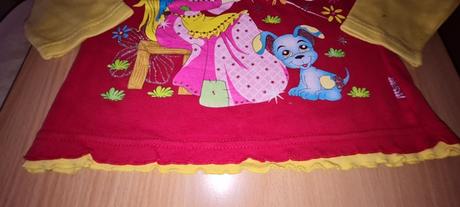 Červená mikina v. 116/122, 116