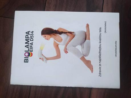 Biolampa so stojanom, 