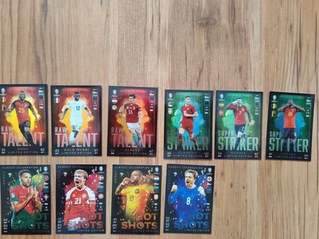 Euro 2024 kartičky topps match attax - tin limited, 