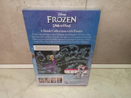 Disney frozen - look and find - 4 books + poster, 