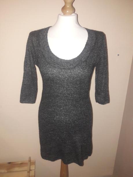 Dlhšie tričko svetrik dámsky, m