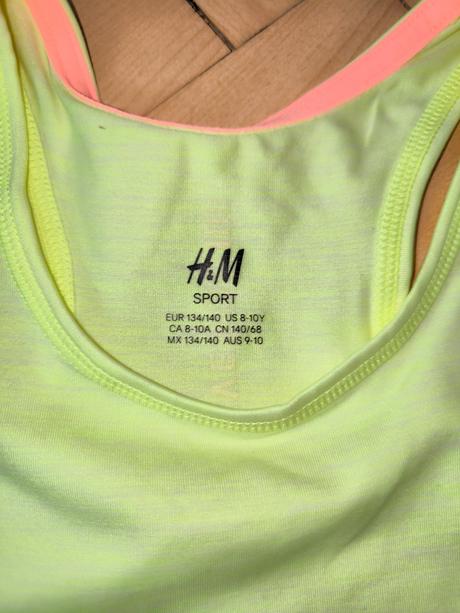 Športové tielko, h&m,134