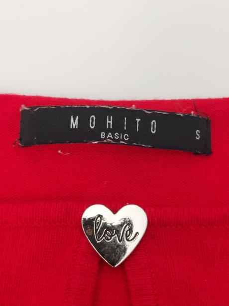 Červený pulóvrik mohito, mohito,s