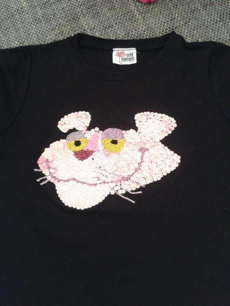 Tricko pink panther, s