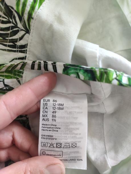 Letny klobucik, h&m,86