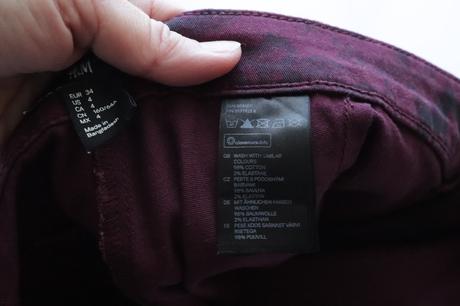 Nohavice - bezchybný stav, h&m,s