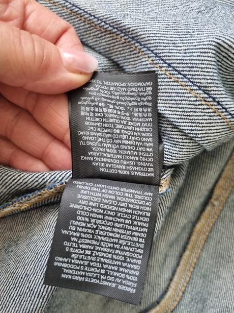 Rifľový top/vesta h&m veľ. 42, h&m,42
