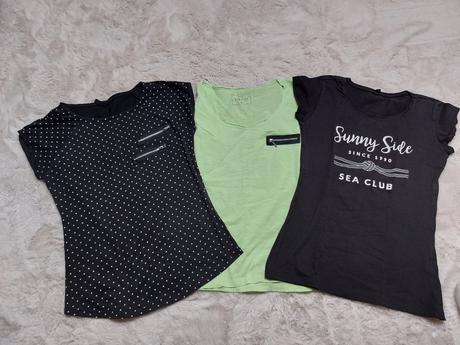 3 x tričko, sinsay,m