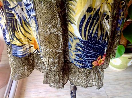 Krásne bavlnene saty 2+1napoly, 38