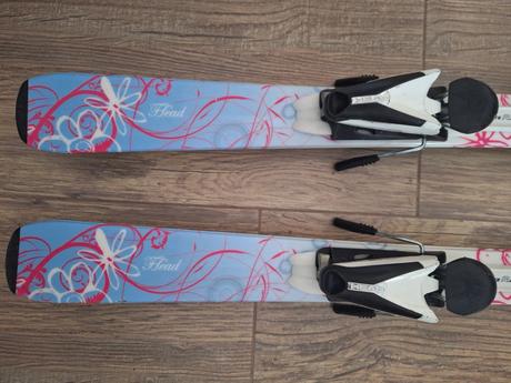 Lyže 137cm + lyžiarky, head,130-139 cm