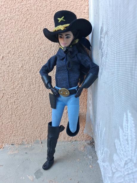 Barbie bojovnička kovbojka originalsku,