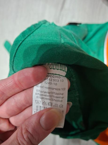 Zelené montérky pre chlapca, 104