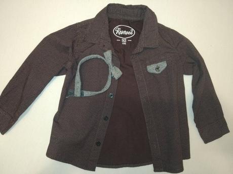 Košeľa s motýlikom, reserved,92