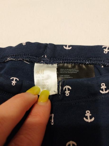 Tepláky, h&m,92